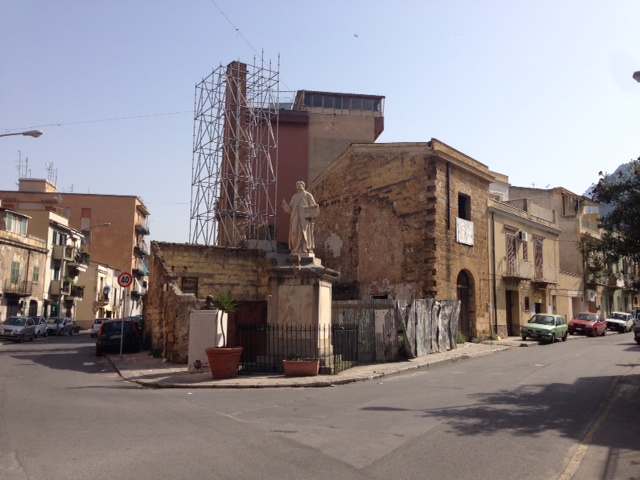 L'ex Mulino del sale a Brancaccio, dove sorger un centro aggregativo per anziani