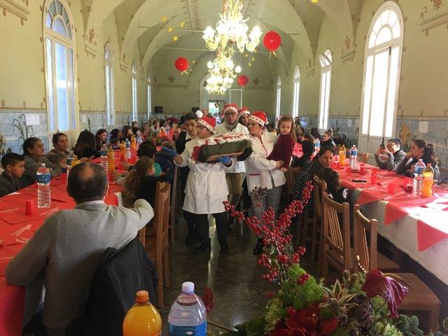 Pranzo di Natale all'Educandato Maria Adelaide di Palermo