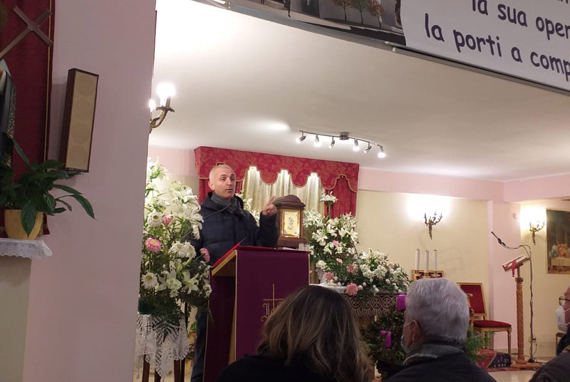 Maurizio Artale invitato ad intervenire al ciclo di incontri Catechesi per tutti organizzato dalla parrocchia Santa Rosa da Lima di Palermo