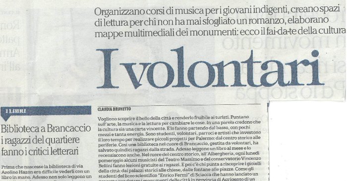 Biblioteca a Brancaccio i ragazzi del quartiere fanno i critici letterari