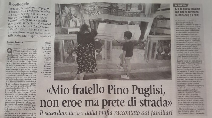 Articolo di Avvenire