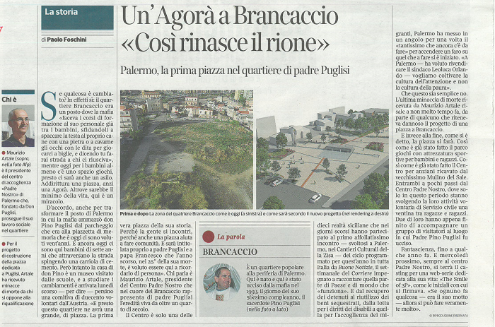 Un�Agor� a Brancaccio �Cos� rinasce il rione�