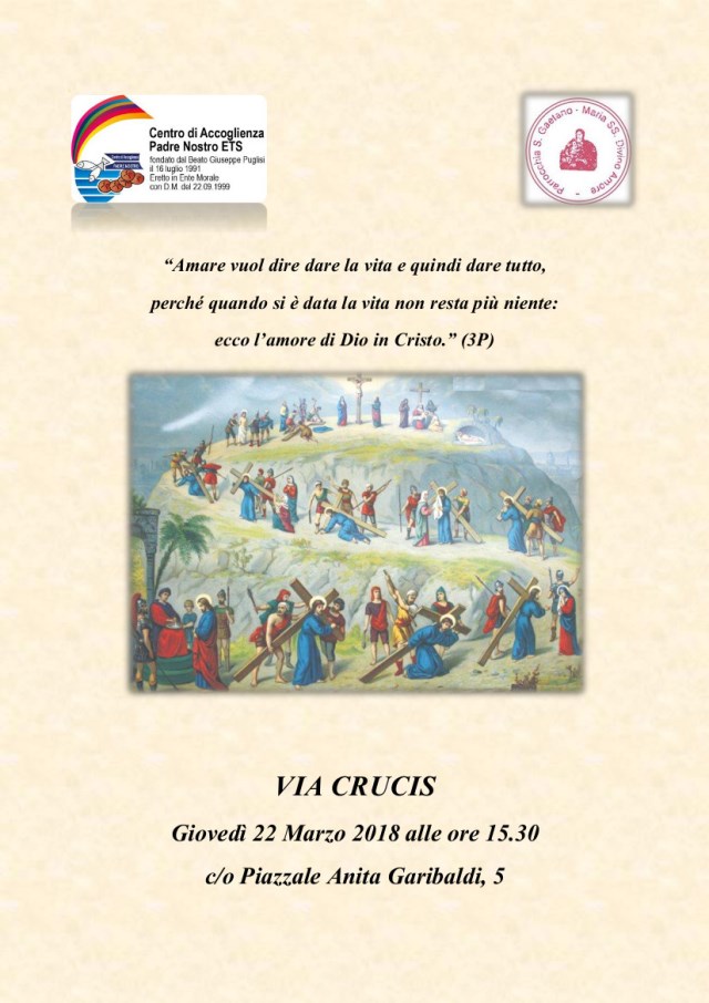 Locandina via Crucis