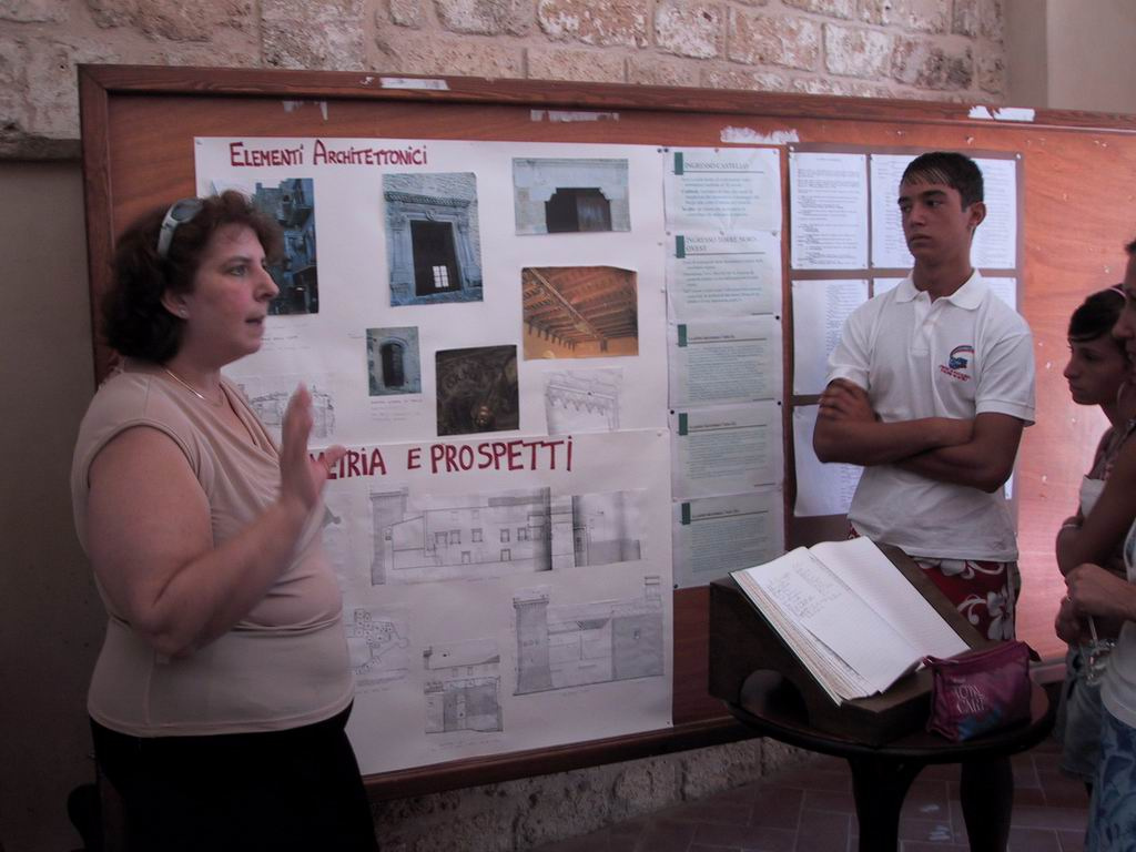 In visita ai monumenti durante le escursioni