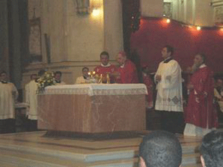 Celebrazione Eucaristica in cattedrale presieduta da S. E.za Rev.ma Mons. Paolo Romeo