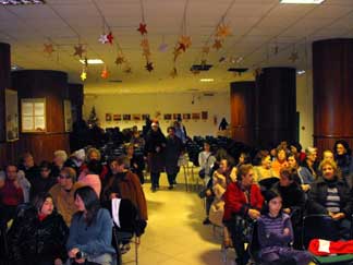 22 Dicembre 2009, Auditorium G.Di Matteo proiezione Video Centro Aggregativo Anziani