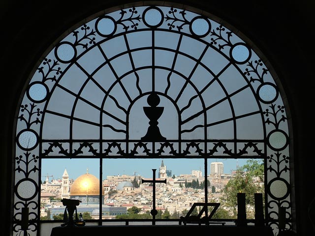 Gerusalemme - Veduta spianata del Tempio (Monte degli Ulivi)