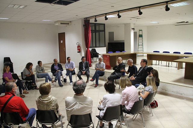 Il Presidente del Centro di Accoglienza Padre Nostro insieme ai soci incontrano la Fondazione Giovanni Paolo II