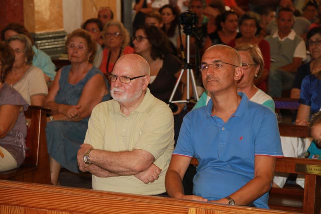 Maurizio Artale, presidente del Centro di Accoglienza Padre Nostro, e Francesco Puglisi, fratello di don Pino