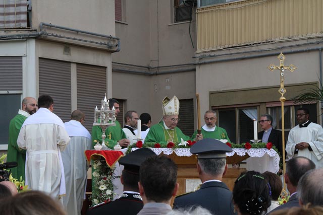 Momenti della Celebrazione Eucaristica...