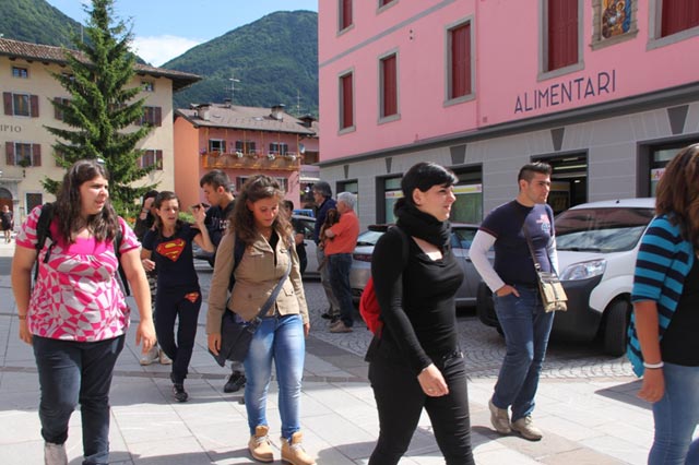 Momenti della caccia al tesoro