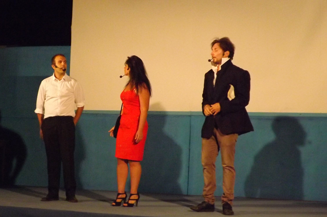 Carlo D'Aubert e la sua compagnia in scena - 21 agosto