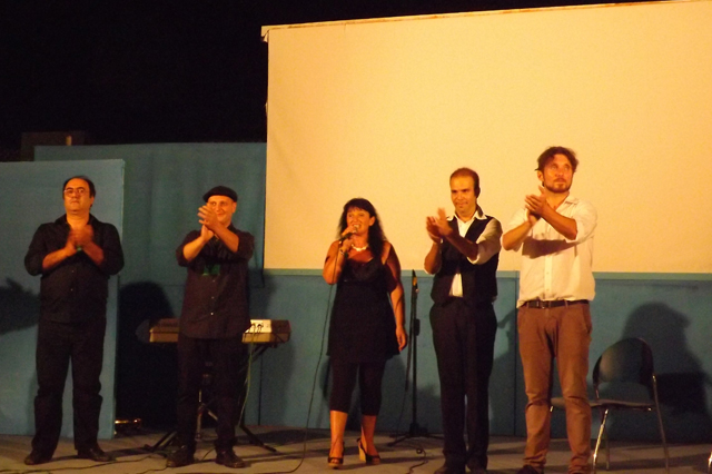 Ringraziamenti a fine spettacolo - 26 agosto