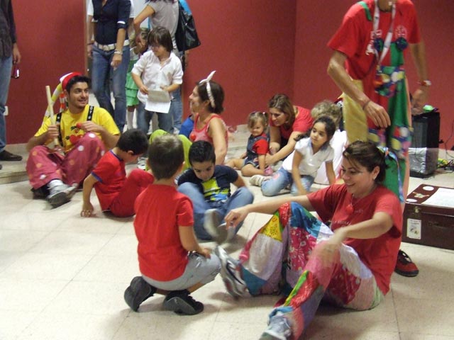 Momenti di animazione con i bambini...