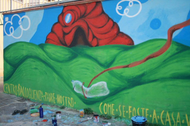 Murales completato