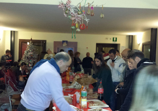 Un momento di convivialit�...