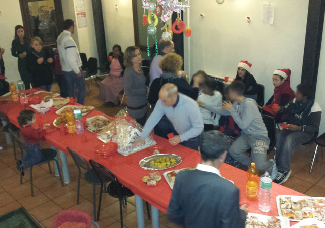 Un momento di convivialit�...