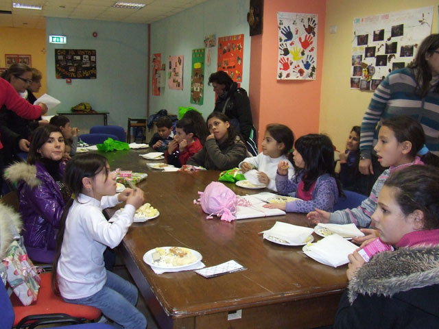 Festa di Natale per i bambini del doposcuola