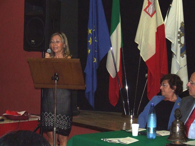 Rosalba Razzano, volontaria del Centro di Accoglienza Padre Nostro