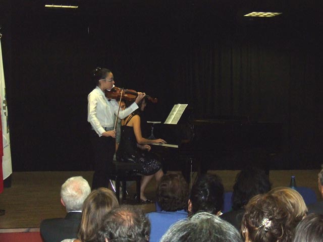 Esibizione pianoforte & violino