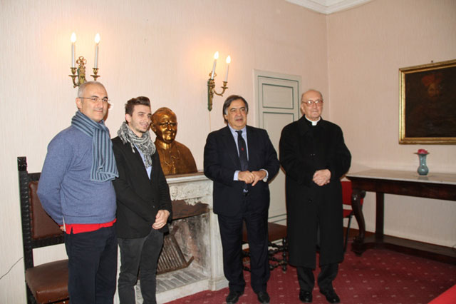 Momenti dell'inaugurazione della nuova sede...