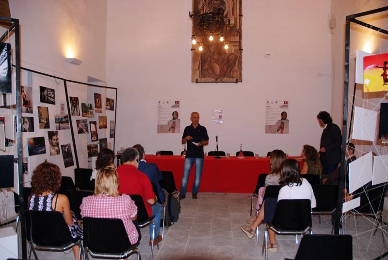 Maurizio Artale, presidente del Centro di Accoglienza Padre Nostro, presenta il programma delle manifestazioni