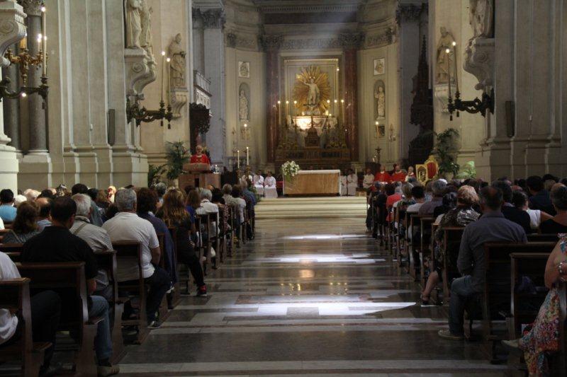 La Celebrazione Eucaristica presieduta da don Maurizio Francoforte