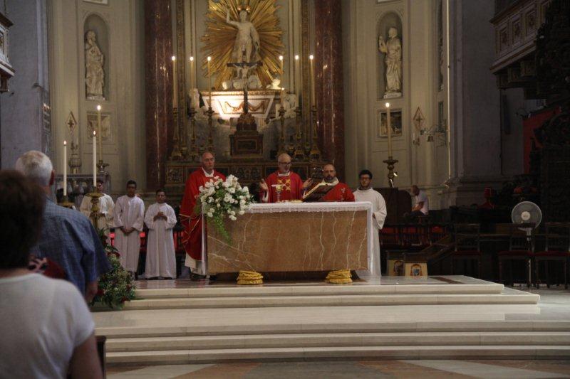 La Celebrazione Eucaristica presieduta da don Maurizio Francoforte