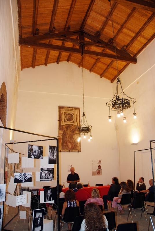 Maurizio Artale, presidente del Centro di Accoglienza Padre Nostro, presenta il programma delle manifestazioni