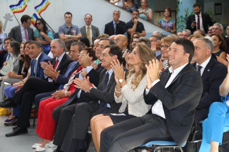 Alcuni momenti durante la presentazione dell'anno scolastico