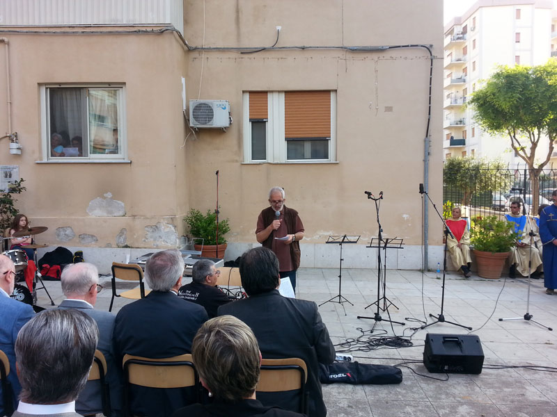 Padre Maurizio Francoforte, parroco di San Gaetano a Brancaccio