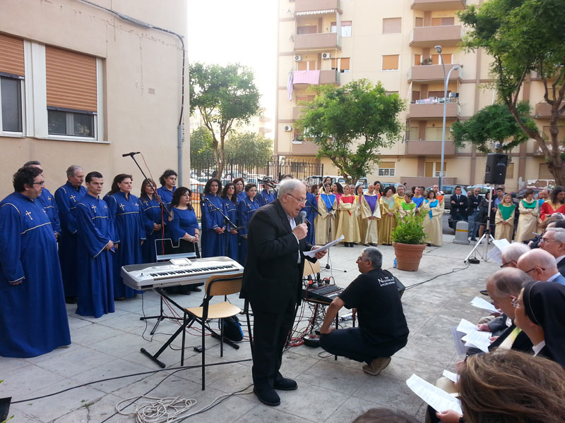 Don Mario Golesano, ex parroco di San Gaetano