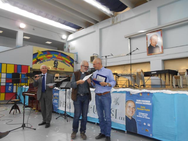 Maurizio Artale, presidente del Centro di Accoglienza Padre Nostro, e padre Maurizio Francoforte, parroco di Brancaccio