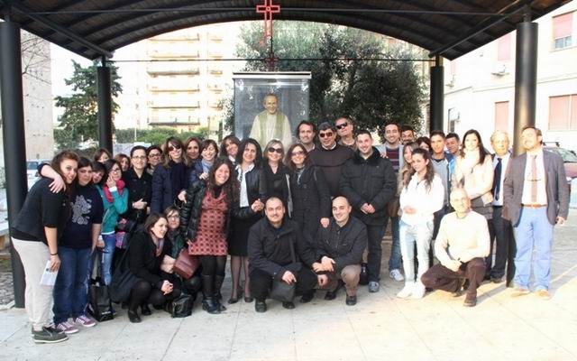 Sindaco di Betlemme in visita alla Citt� di Palermo e al Centro di Accoglienza Padre Nostro