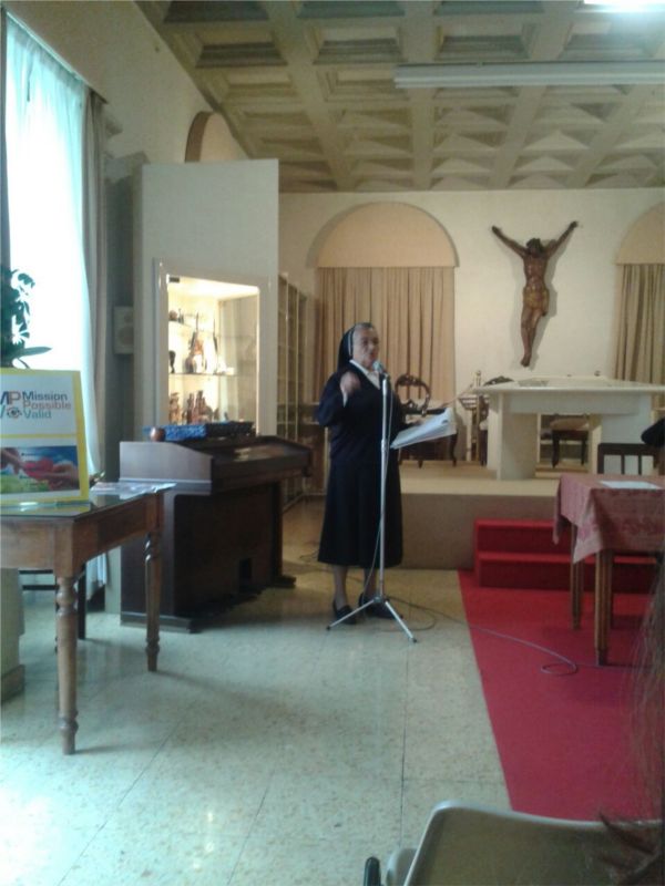 Testimonianza di Suor Maria Grazia