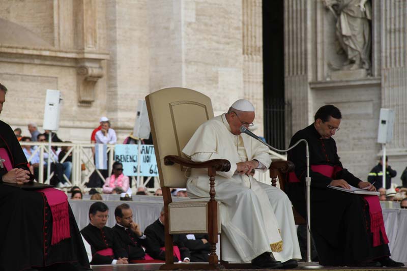 Alcuni momenti durante l�Udienza