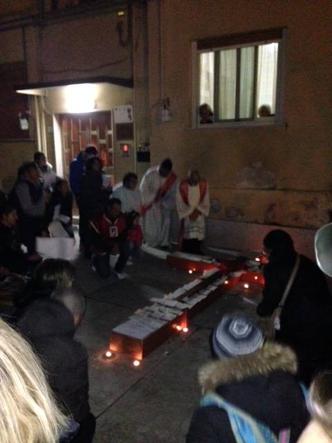 Momenti della Via Crucis