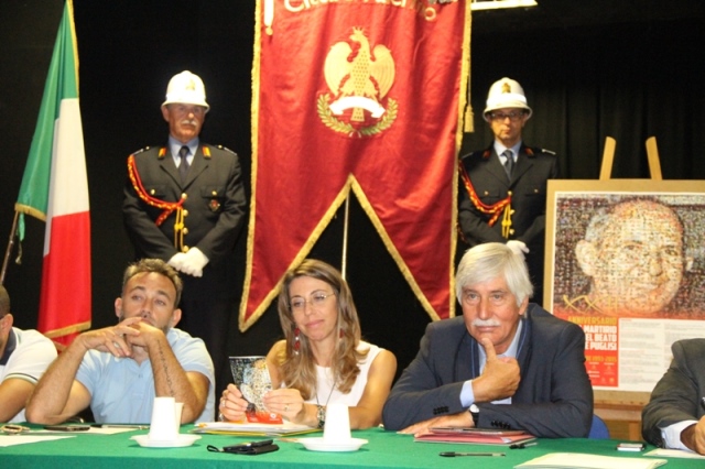 Il Vicesindaco di Palermo, Dott. Emilio Arcuri e la Vicepresidente del Centro Padre Nostro, D.ssa Maria Pia Avara
