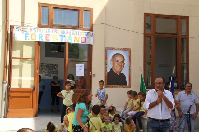 Il sottosegretario all'Istruzione, On Davide Faraone, alla scuola Orestano