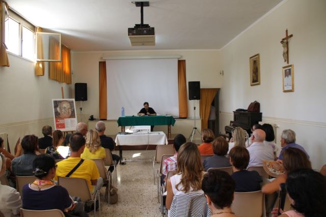 Don Massimo Naro, che ha curato il convegno