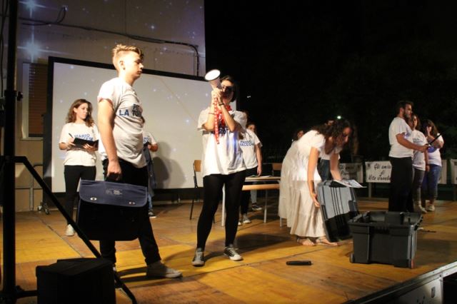Spettacolo teatrale - Momenti della rappresentazione teatrale
