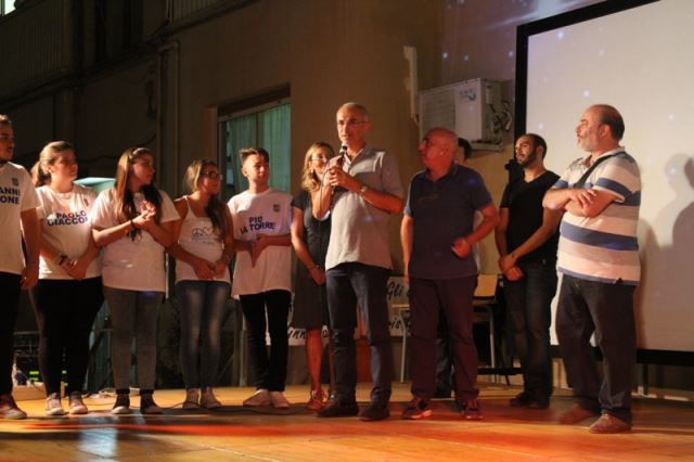 Spettacolo teatrale - Il Presidente Maurizio Artale ringrazia i ragazzi

