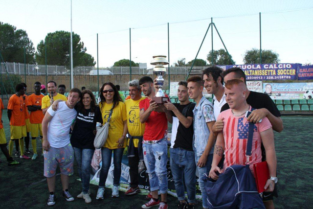 Memorial 3P - La squadra del Centro di Accoglienza Padre Nostro terza classificata


