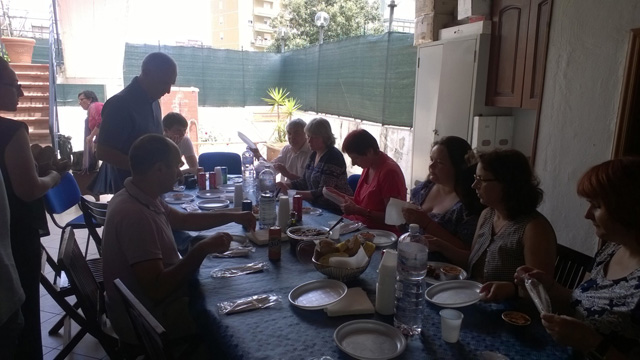 Visita gruppo bielorussi al Centro di Accoglienza Padre Nostro