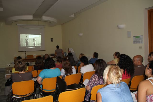 Durante il campo formazione...