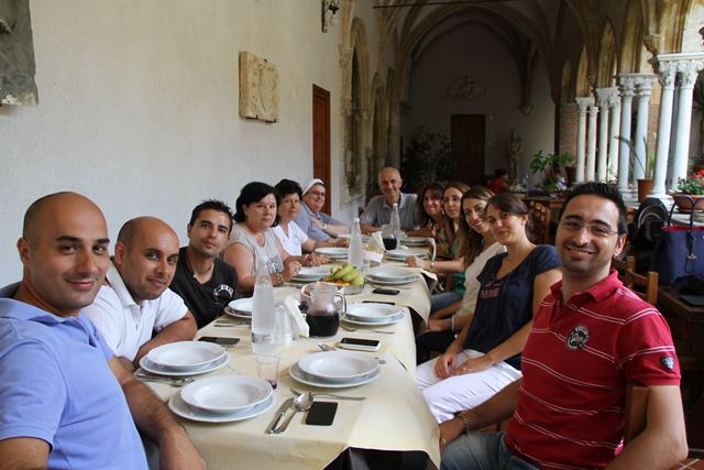 Durante il campo formazione...