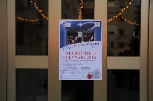 Natale in Casa Puglisi: locandina dell'evento