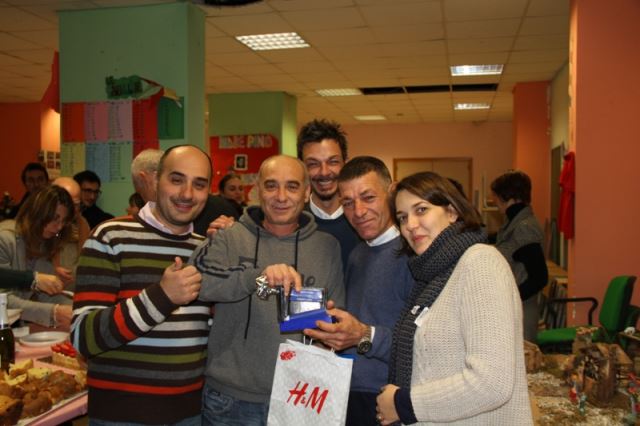 Consegna dei regali a Tot�