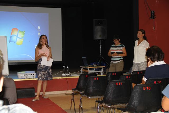 23 luglio 2015. Incontro sui nuovi stili di comportamento giovanile condotto dalle dott.sse Francesca Liga e Alfonsina Pecorella