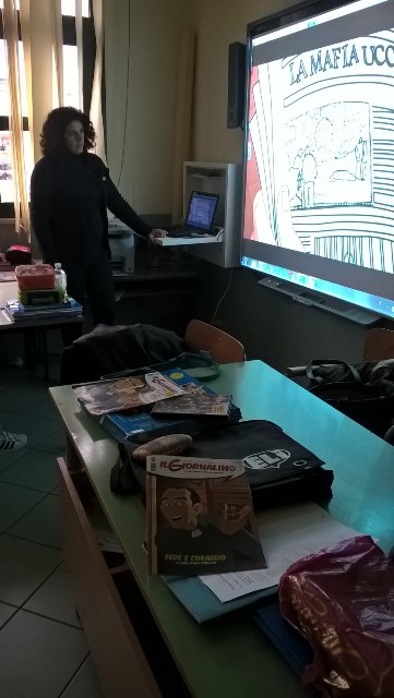 Incontro con gli studenti della D.D. 'E. Salgari' di Palermo